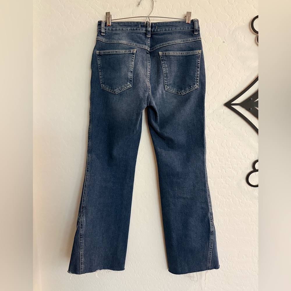 FREE PEOPLE Rita Crop Flare Jeans - Size 26R - Picture 6 of 7
